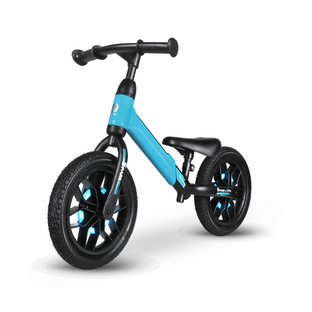 Detský balančný bicykel Qplay Spark modrý