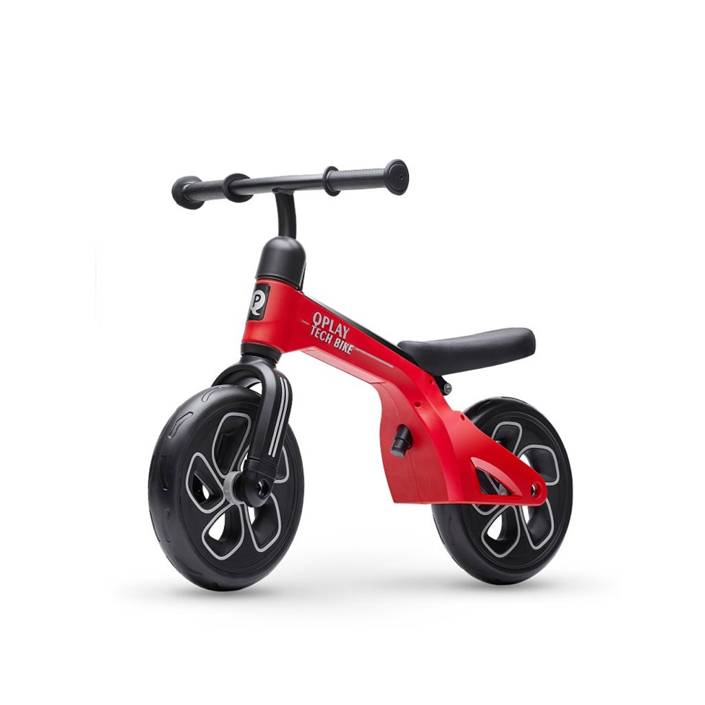 Detský balančný bicykel Qplay Tech červený